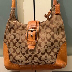 Vintage Coach Bag, Signature, Top of the line